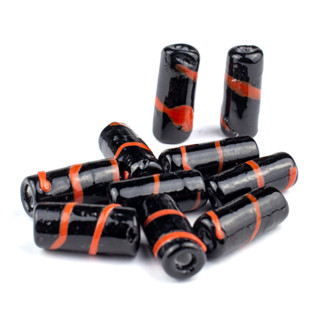 Kit c/ 10 Firmas Lisa 22mm Preto e Vermelho Murano Guias em Oferta na Shopee