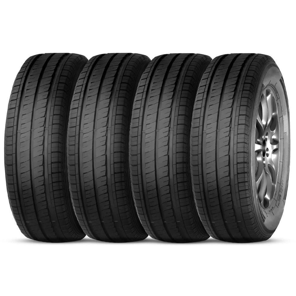 Kit 4 Pneu Durable Aro 16 205/75r16c 110/108r Tl Cargo 4 M+s