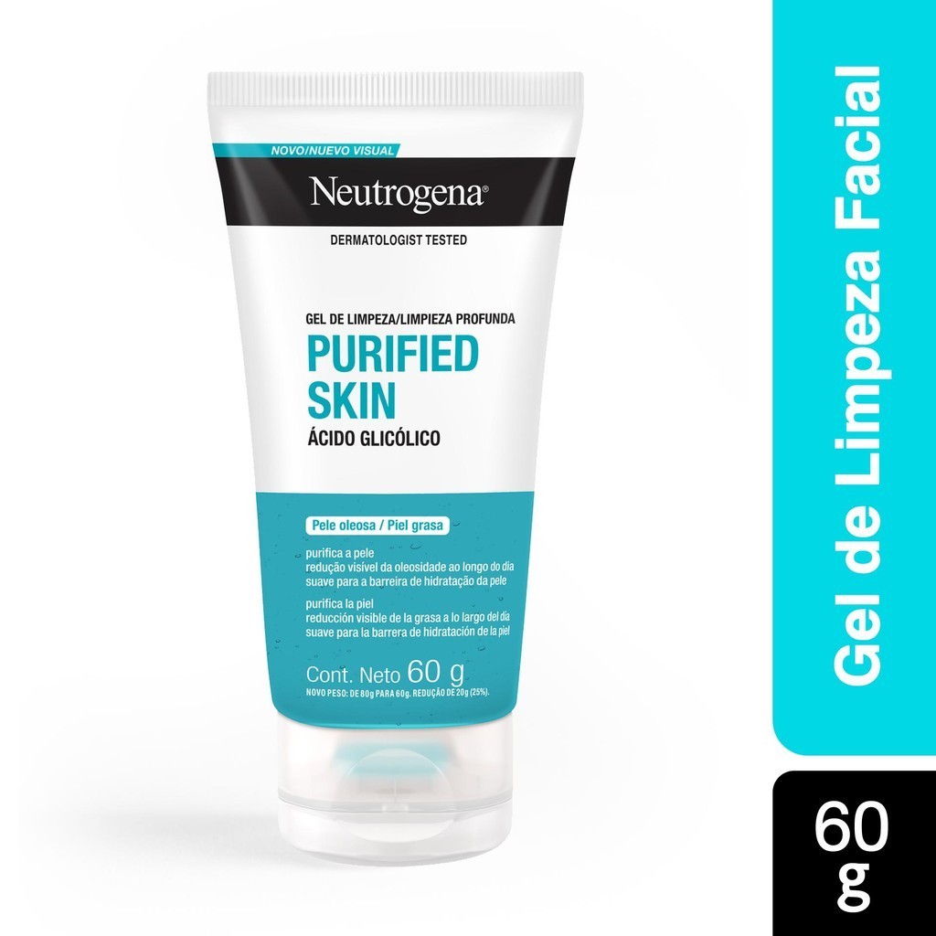 Gel de Limpeza Facial Neutrogena Purified Skin 60g
