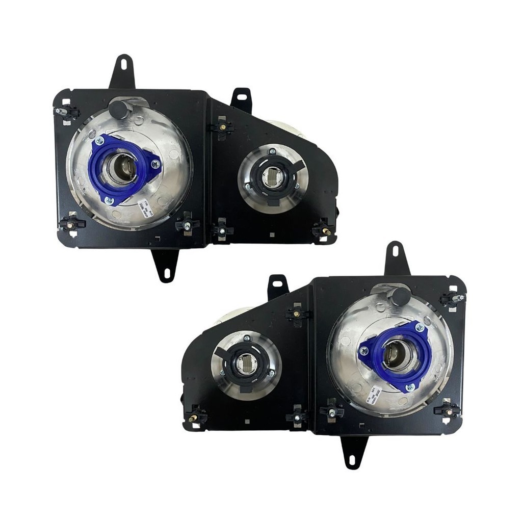 Par Farol Dianteiro Duplo C/ Soquete Para Mercedes Accelo 915C 1016 815 08 a 16 9798200461 9798200961 — imagem 2 de 2