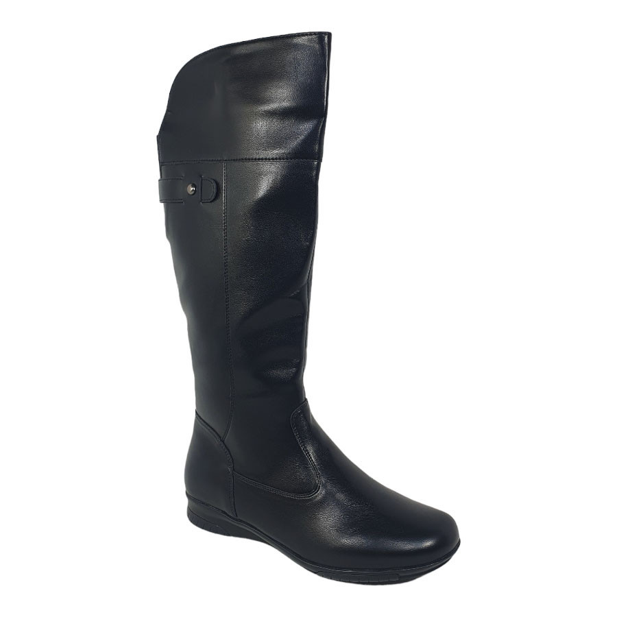 Bota Feminina Casual Mooncity Cano Longo 71143 Confortável em Oferta na Shopee