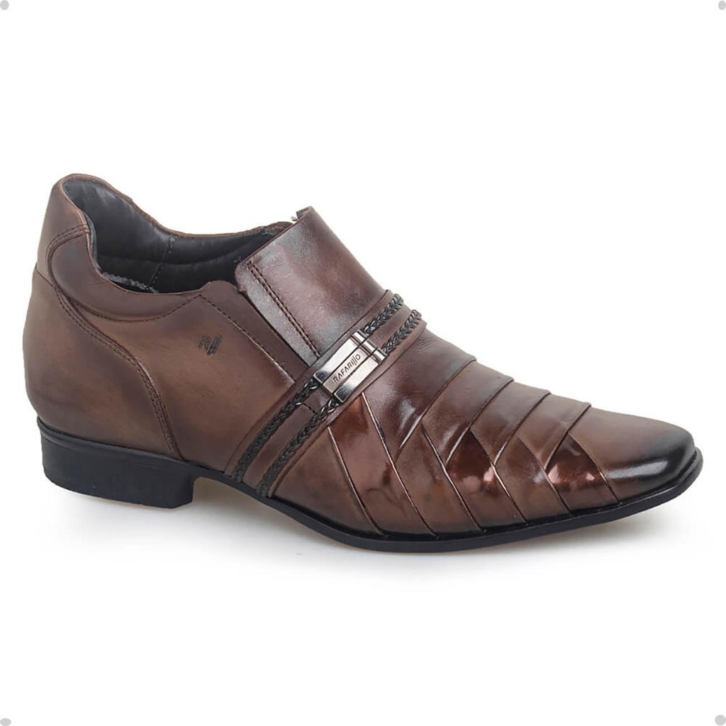 Sapato Masculino Rafarillo Alth Você+alto 7cm Couro em Oferta na Shopee