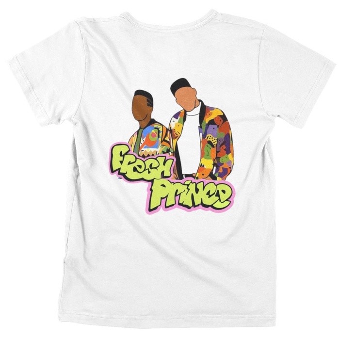 Camiseta Um Maluco No Pedaço The Fresh Prince Of Bel Air Will Smith Em Algodão ref007 Ds