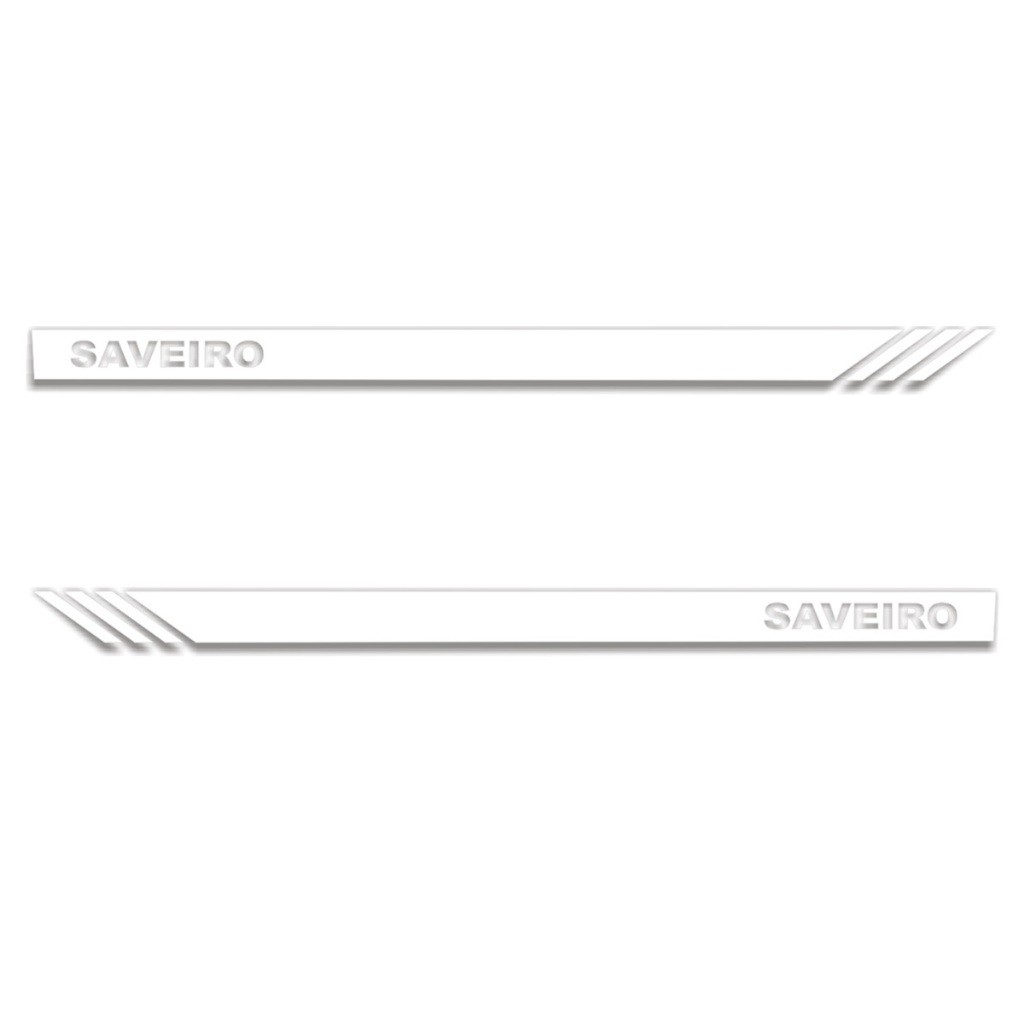 Adesivo Para VW Saveiro Cross Faixa SC5 Lateral Nova Tuning Esportivo Srt Wolf 1