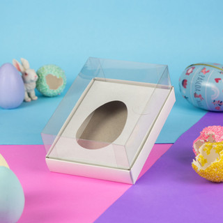 50 Caixas para 1 Ovo de Colher 100g - 150g em Oferta na Shopee