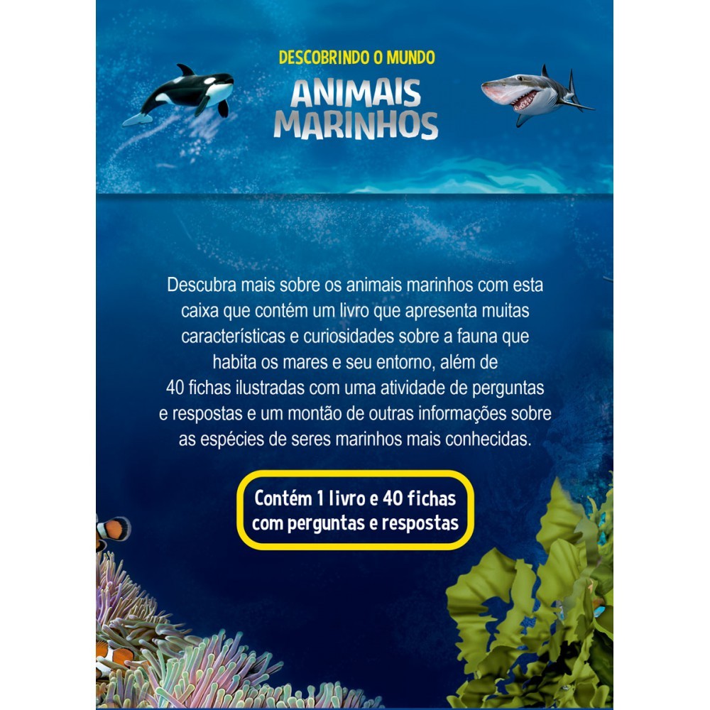 Detalhes do Livro Animais marinhos