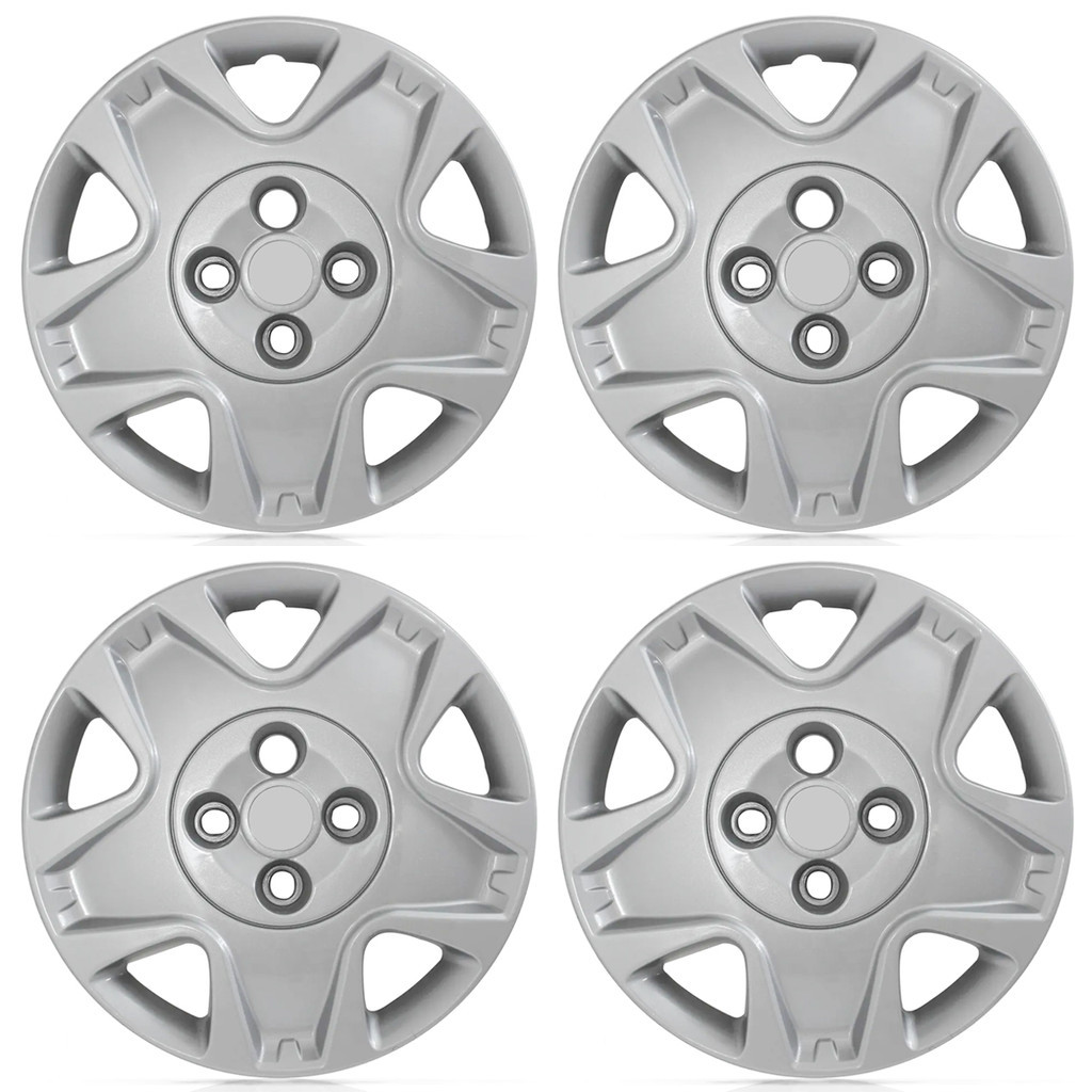 Jogo de Calota Aro 14 Ford Fiesta Hatch Sedan 2011 2012