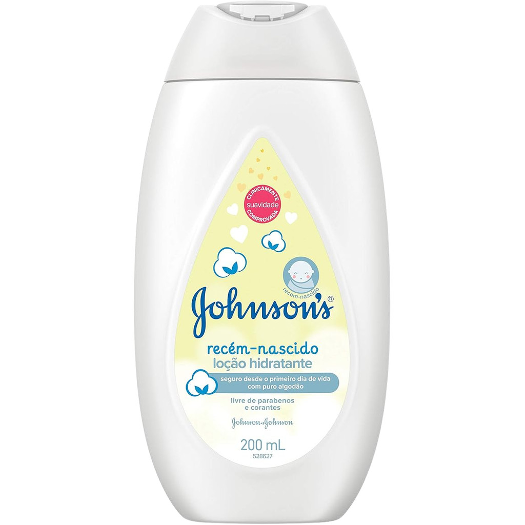 JOHNSON'S LOÇÃO HIDRATANTE P USO DIÁRIO RECÉM NASCIDO 200ML