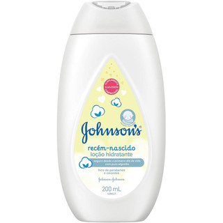 JOHNSON'S LOÇÃO HIDRATANTE P USO DIÁRIO RECÉM NASCIDO 200ML