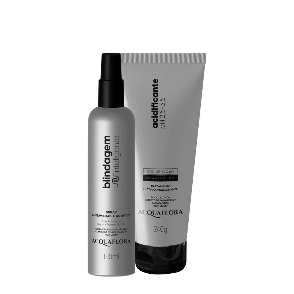 Kit Acquaflora Blindagem Inteligente Tratamento Acidificante Spray (2 produtos) em Oferta na Shopee