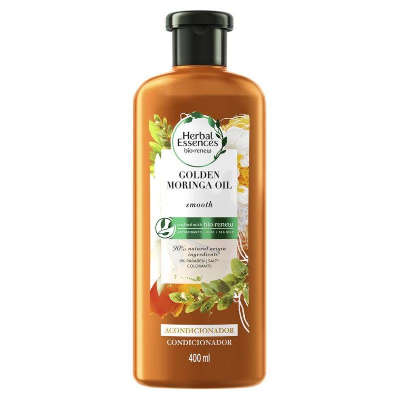 Condicionador Herbal Essences Bio Renew Golden Óleo de Moringa 400ml - Beauty