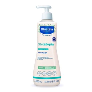 Gel Lavante Mustela Stelatopia Pele Ressecada e Atópica 500ml em Oferta na Shopee