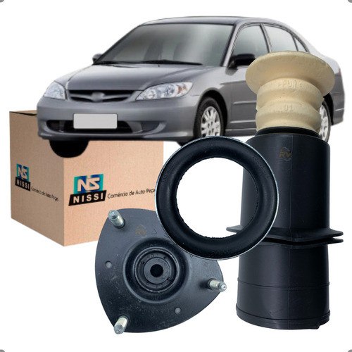 Kit Amortecedor Dianteiro Civic 2002 2003 2004 2005 2006 em Oferta na Shopee