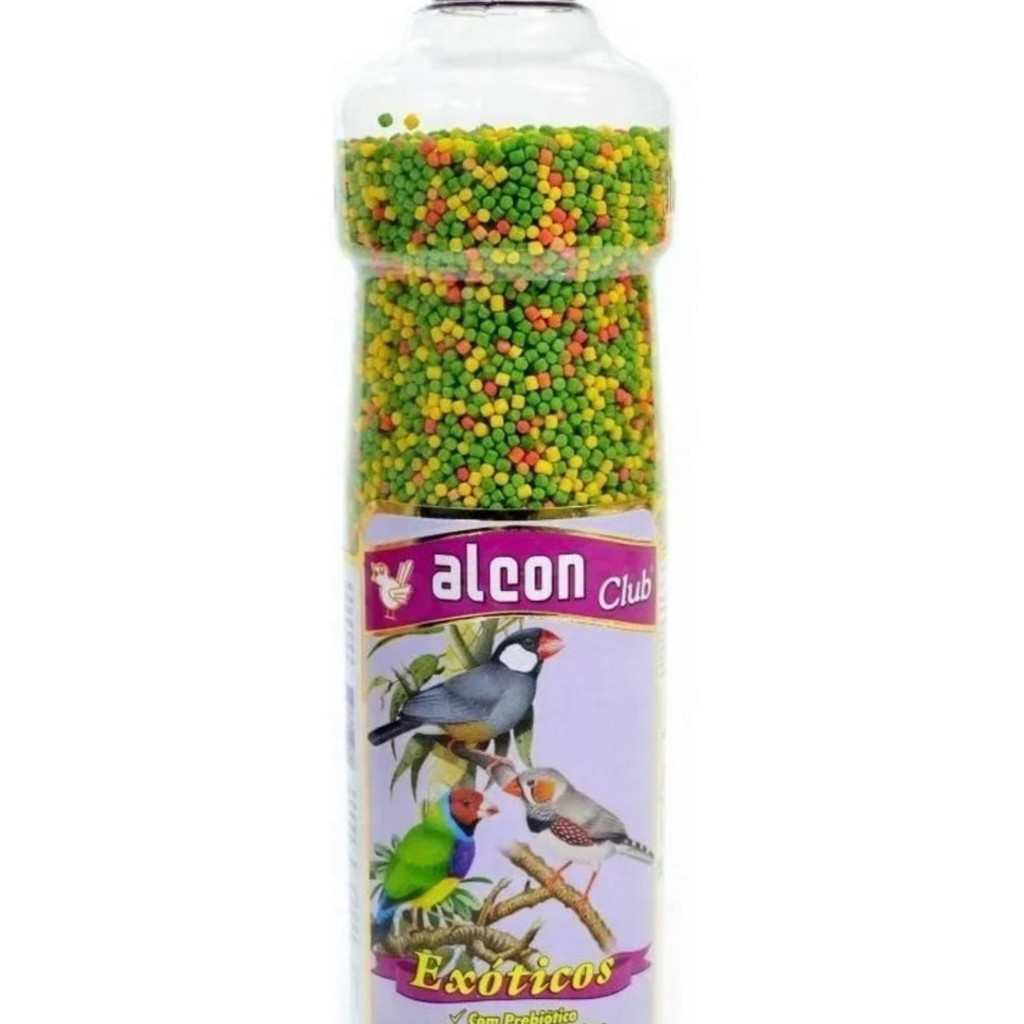 Alcon Club Exóticos 325g Ração Para Pássaros