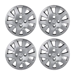 Calota 14" Prata Mod Ford Ka Hatch / Sedan 2019 / 2020 (Jogo c/ 4 Calotas) Grid - 343CB-PTA-E