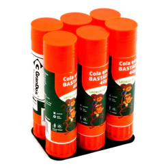Kit 6 Colas Bastão Escolar 40g Leo&leo