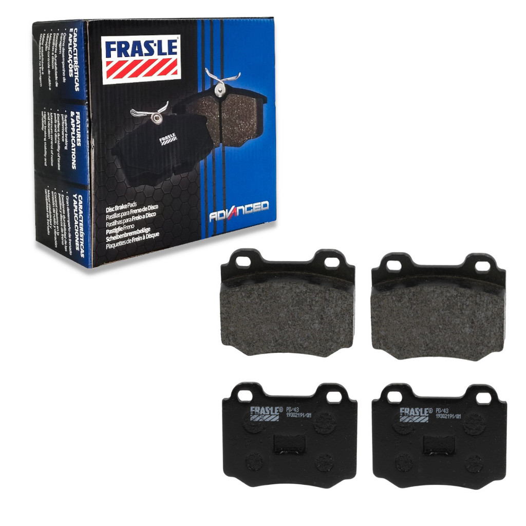 Pastilha de Freio Dianteira Gol Parati Saveiro Voyage 1.6 8v 1993/1997 - Frasle PD43 em Oferta na Shopee