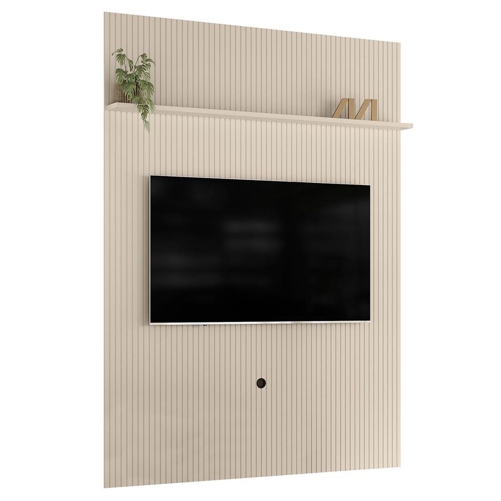 Painel Para TV 75 Polegadas 179cm Logus Z10 Off White - Mpozenato em Oferta na Shopee