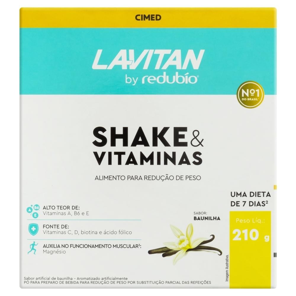 Redubío Shake Sabor Baunilha 210g