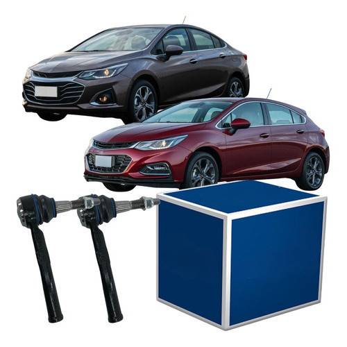 Par Terminal Direção Nakata Gm Cruze 1.4 16v 2019 2020 em Oferta na Shopee