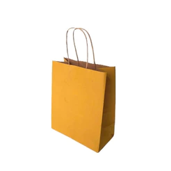 10~50 SACOLA PP KRAFT AMARELO 9,5 X 7,5 X 14,5 (LC) - REF:5030 (CHOCO)