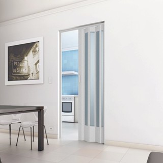 Porta Sanfonada de PVC 210cm x 72cm Plastporta BCF Puntinato em Oferta na Shopee