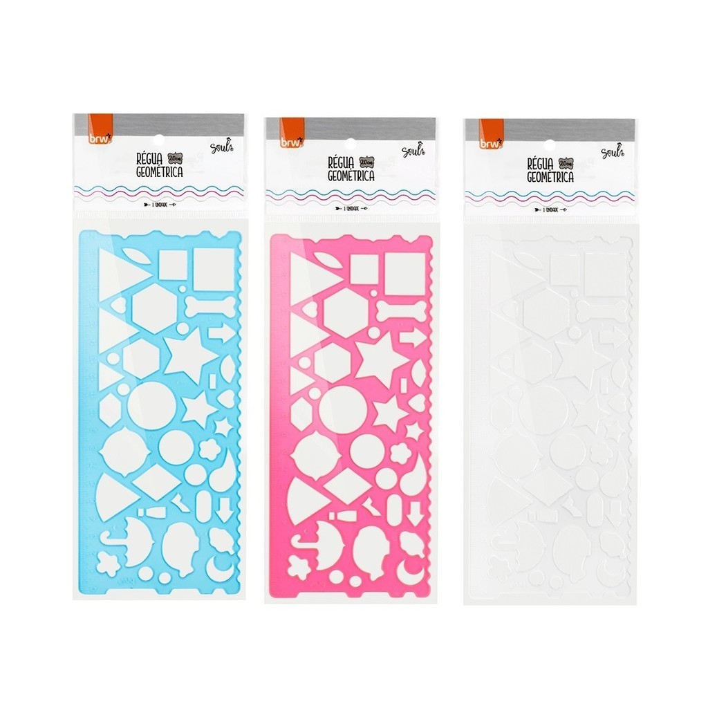 Régua com Formato Geométrico: Onde Comprar | BuscaProdutos