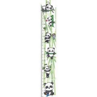 Adesivo de Parede Regua de Crescimento Infantil Panda 25x160cm em Oferta na Shopee