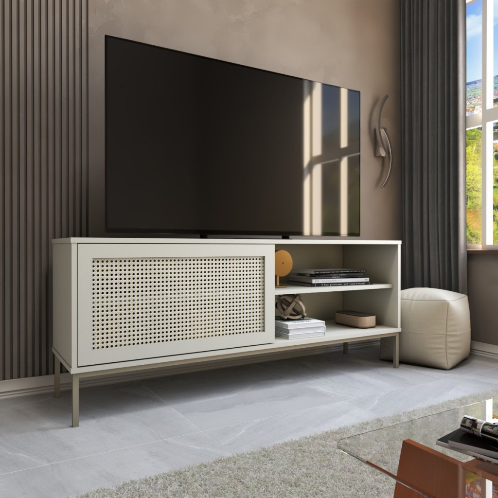 Rack para Tv até 55 Polegadas Buriti 1 Porta - Home & Living