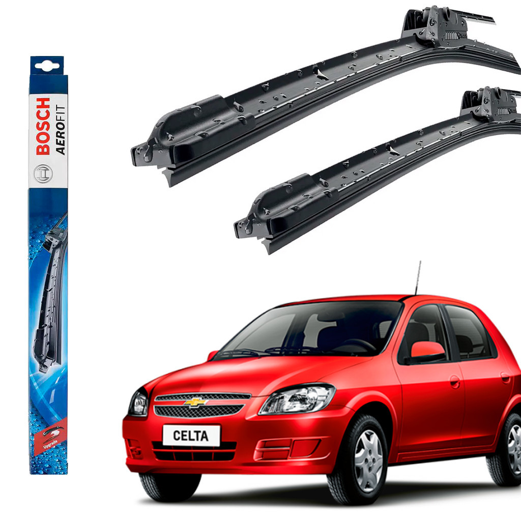 Kit Par Palheta Dianteira Bosch Celta 2001 2002 2003 2004 2005 2006 2007 2008 2009 2010 Até 2015 em Oferta na Shopee