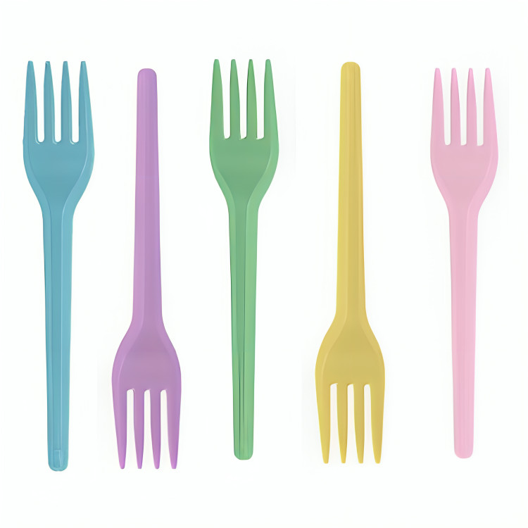 Garfo Cores Candy De Sobremesa 50 Unidades Descartáveis Para Festa Bolo Aniversário em Oferta na Shopee