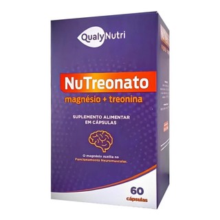 MAGNÉSIO TREONATO 500MG COM 60 CÁPSULAS em Oferta na Shopee
