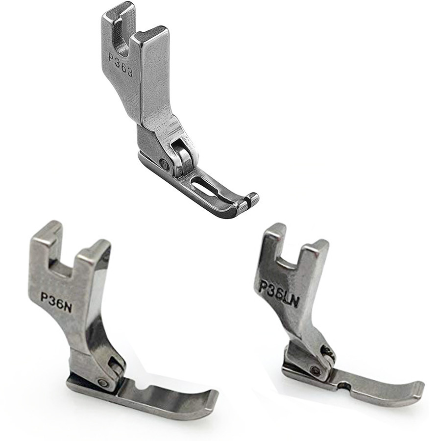 03 Calcador Ziper Vivo Estreito Esquerdo Direito Costura Ind