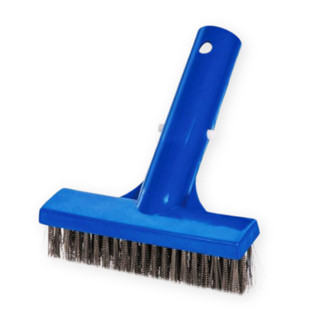 ESCOVA COM CERDAS DE AÇO 12 CM PARA LIMPEZA DE PISCINAS ALVENARIA em Oferta na Shopee