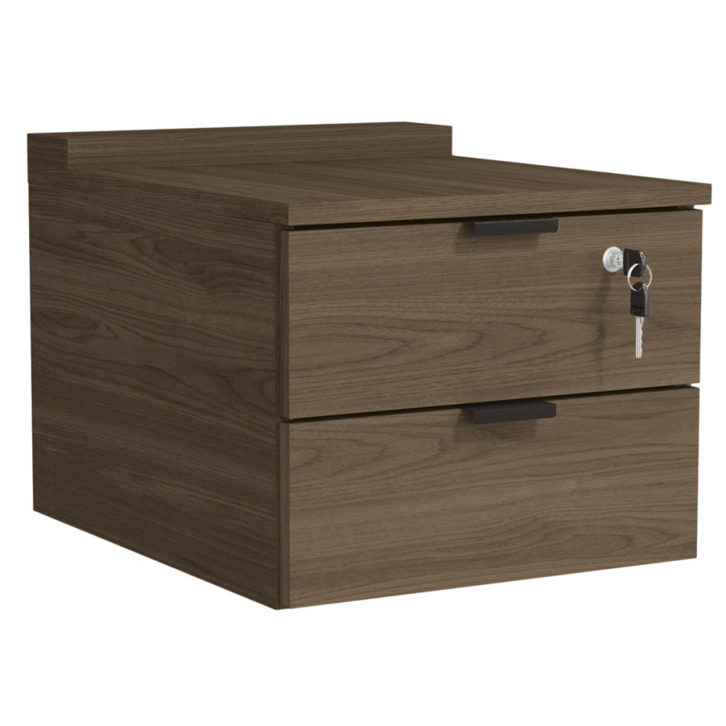 Gaveteiro de Mesa 2 Gavetas Munique F199 - Kappesberg em Oferta na Shopee