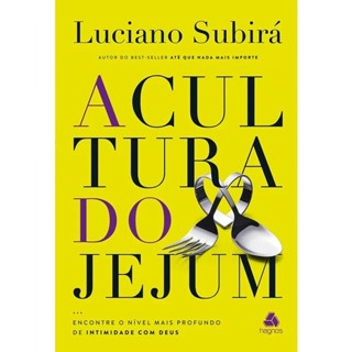 A Cultura do Jejum - Luciano Subirá em Oferta na Shopee