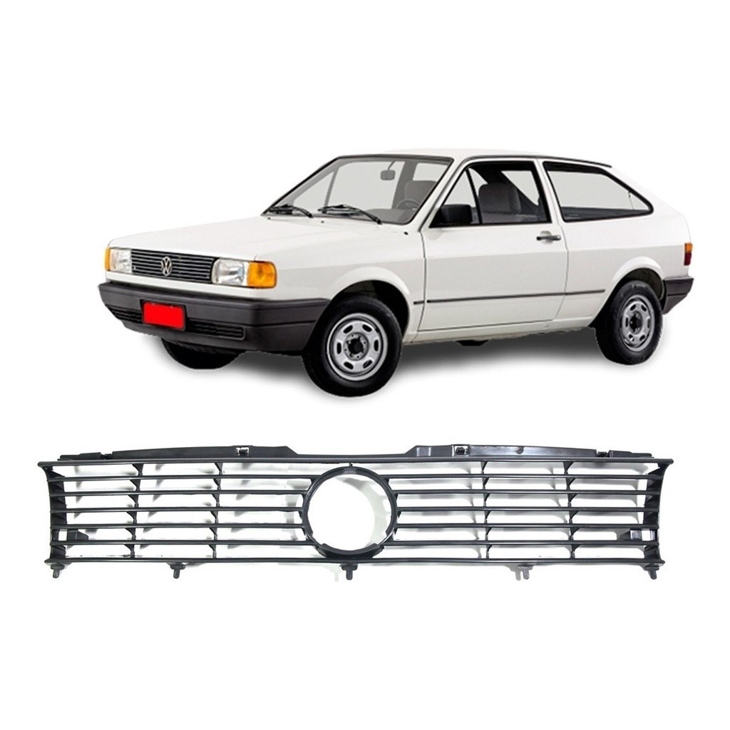 Grade Frontal Gol Quadrado  AP GL CL 1991 92 93 94 Preta