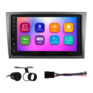 Kit Multimídia 7 Pol Corsa 02 A 10 Montana 03 A 10 Meriva 03 A 12 Vectra 05 A 11 Espelhamento Android Ios 2 Din Grafite em Oferta na Shopee