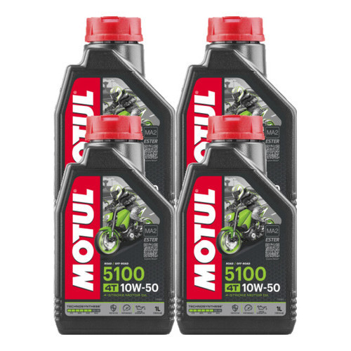 KIT MOTUL 5100 10W-50 4 LITROS em Oferta na Shopee