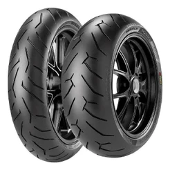 Par de Pneu 140/70-17 E 110/70-17 Diablo Rosso 2 Cb300 Twister