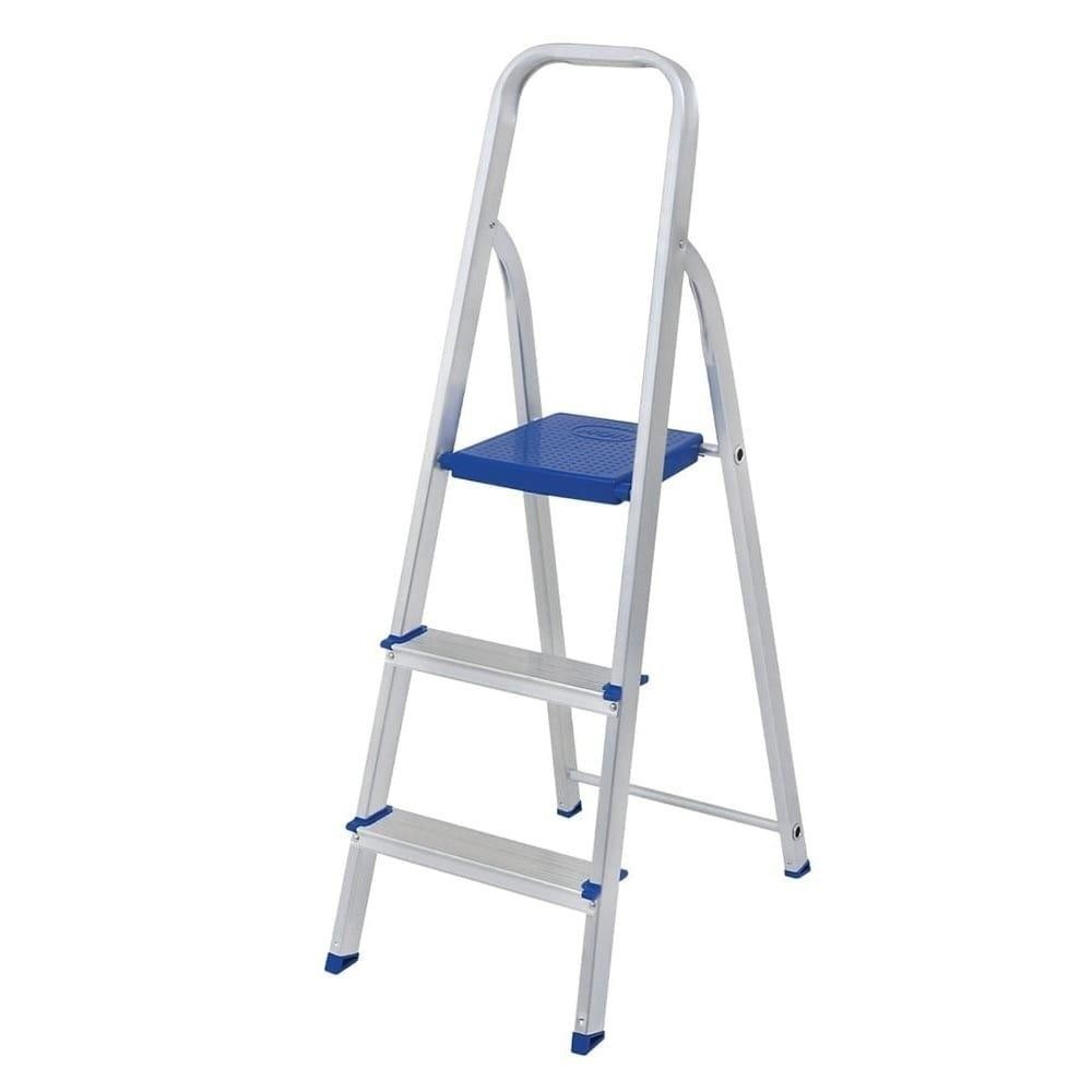 Escada Mor Alumínio 3 Degraus uso Doméstico