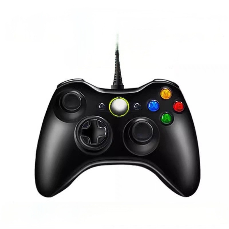 Controle De Xbox 360 Com Fio Para Video Game e PC Joystick Jogo em Oferta na Shopee