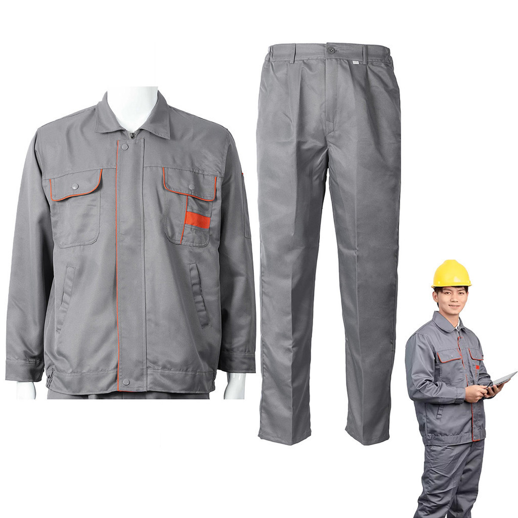 Conjunto Uniforme EPI Segurança do Trabalho Listra Refletiva Mecanico Eletricista Fabrica Industria Construtora