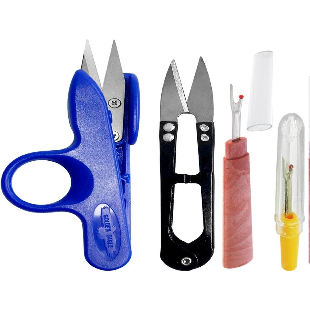 Kit Arremate Limpeza Costura Corte Linha Acabamento Textil