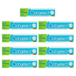 Kit 9 Pomadas Para Prevenção De Assaduras Babymed Azul 45g