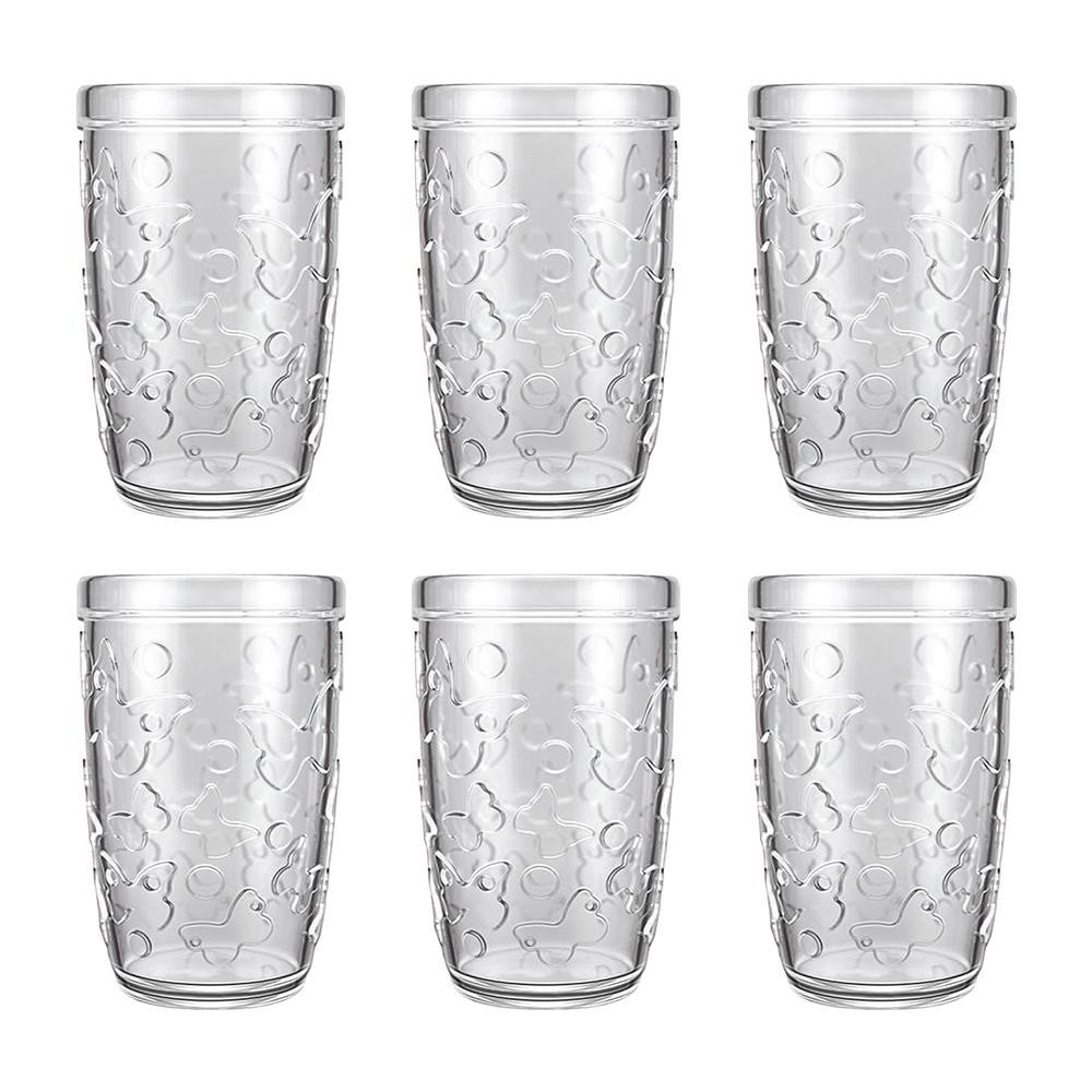 Conjunto De Copos Sm Aurora 270ml, Vidro, 6 Peças - 1160.23 - Home & Living