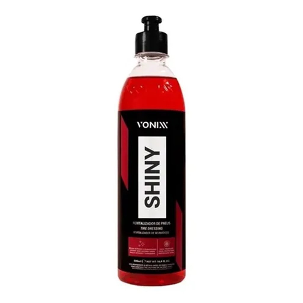 Shiny Vonixx Pretinho Revitalizador De Pneus Dura Até 60dias
