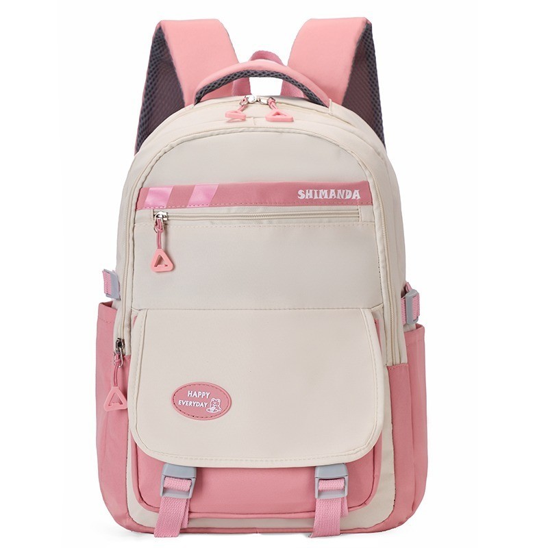 Mochila coreana de grande capacidade mochila escolar impermeável unissex em Oferta na Shopee