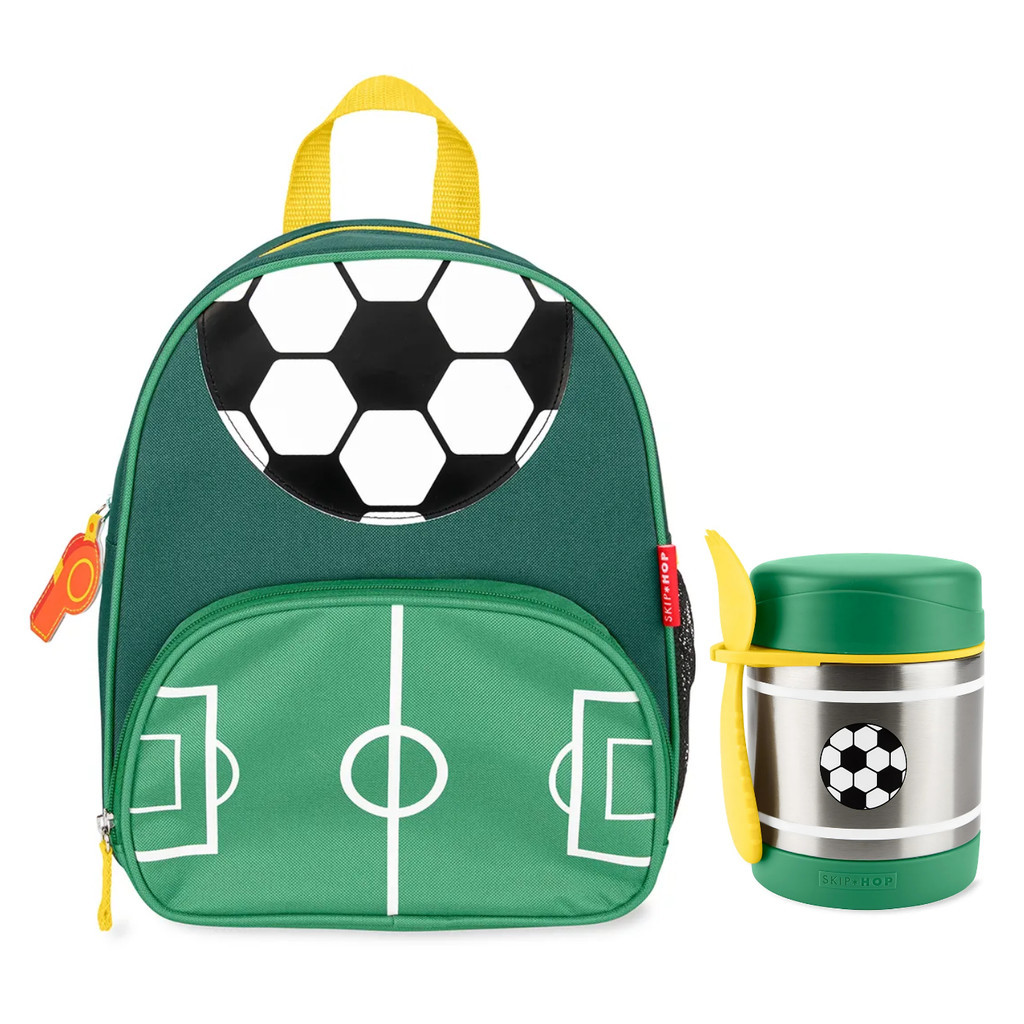 Kit Mochila Infantil + Pote Refeição Spark Style da Skip Hop
