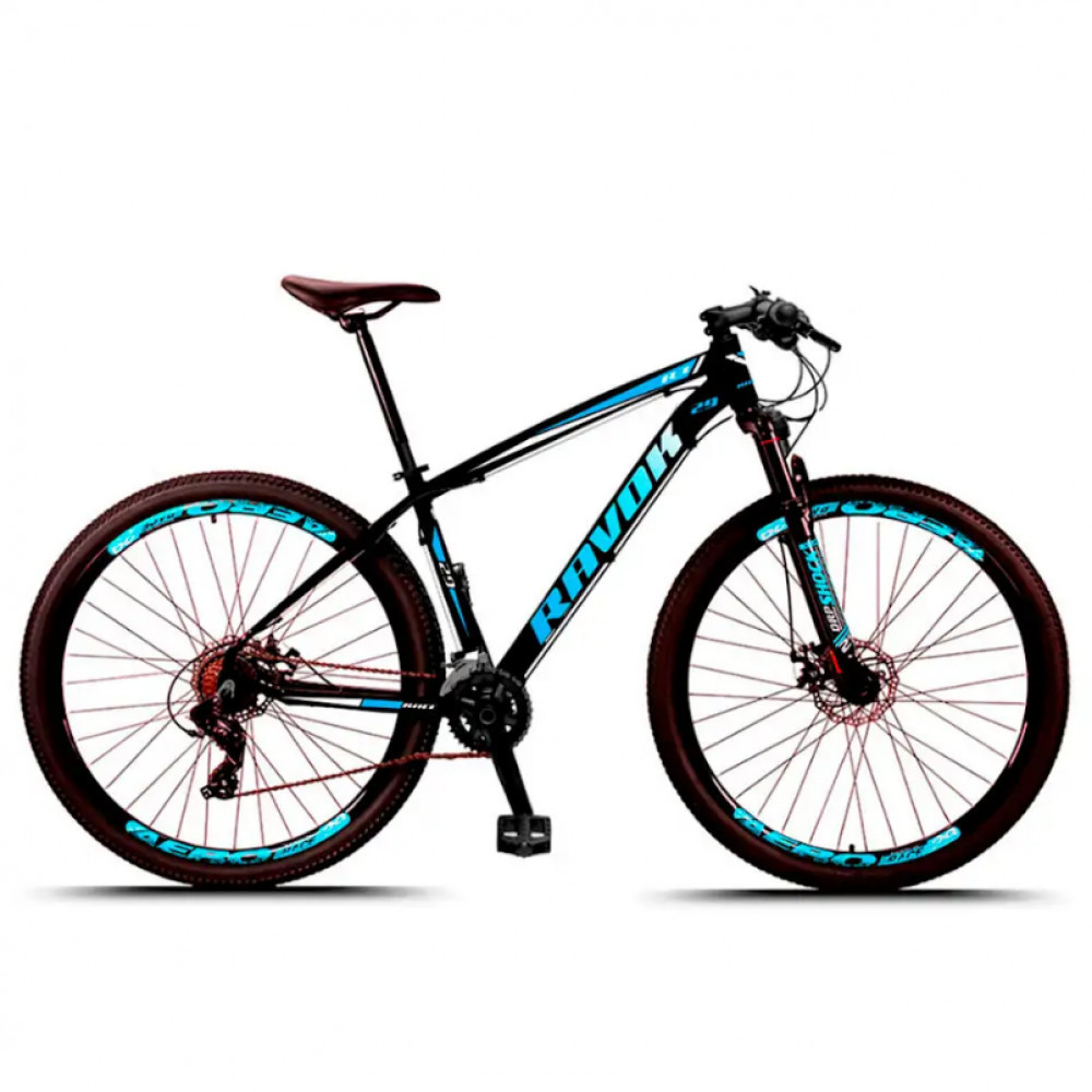 Bicicleta Aro 29 Alumínio 21v Freios a Disco Imp V Fire Ravok